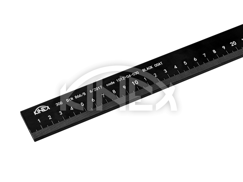Aluminium Ruler Non-magnetic Light KINEX BLACK COAT With Mm Graduation 1000mm P9200269c6c241