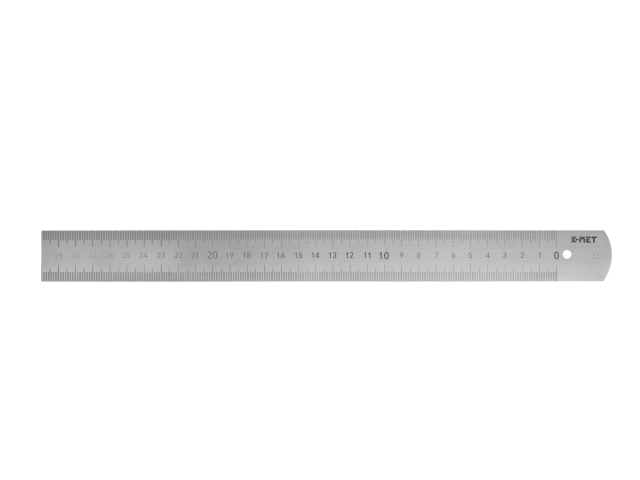 Steel Thin Ruler 500mm, 1mm scale from right to left, laser marking (suitable for calibration) Steel Thin Ruler 500mm, 1mm scale from right to left, laser marking (suitable for calibration)