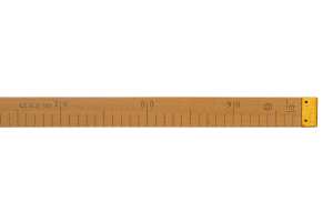 Certifated Wooden Ruler 1m CSN 99 0377