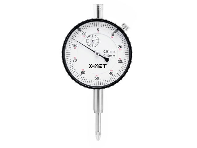 Dial Gauge KINEX/K-MET 0-10 mm/60 mm/0,01 mm, CSN EN ISO 463, CSN 25 1811, CSN 25 1816