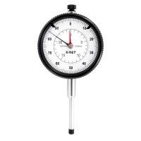 Úchylkoměr číselníkový K-MET 0-25 mm/60 mm/0,01 mm, ČSN EN ISO 463, ČSN 25 1811, ČSN 25 1816 Úchylkoměr číselníkový K-MET 0-25 mm/60 mm/0,01 mm, ČSN EN ISO 463, ČSN 25 1811, ČSN 25 1816