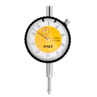 Úchylkoměr číselníkový K-MET 0-10 mm/60 mm/0,01 mm - TOP QUALITY, ČSN 25 1811