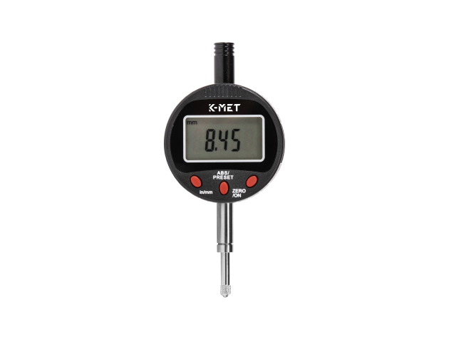 Digital Dial Gauge KINEX/K-MET, IP 54, 0-12,7 mm/0,01 mm