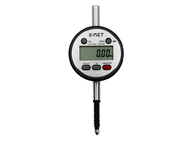 Digital Dial Gauge KINEX/K-MET ABSOLUTE ZERO 0-12,7/60/0,01