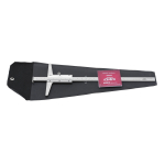 Hloubkoměr s nosem KINEX/K-MET 150 mm, 0,02mm, ČSN 25 1280, DIN 862