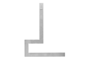 Kątownik do ustawiania kołnierzy KINEX/K-MET, siła 30x5mm, długość 300x300/65x115 mm