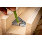 Stainless steel pocket angle bracket  K-MET 2 1/4“ / 60mm, 2x45°, wooDDraw line