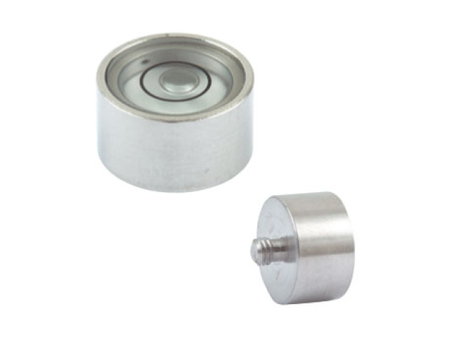 Circular Spirit Level STAHL - diameter 15 mm, height 8,5 mm (200 043)