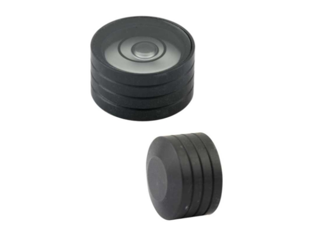 Circular Spirit Level STAHL - diameter 15 mm, height 9,4 mm (200 045)
