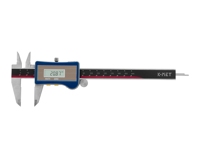 Solar Digital Caliper KINEX/K-MET, 200/40 mm, ABZ DESIGN