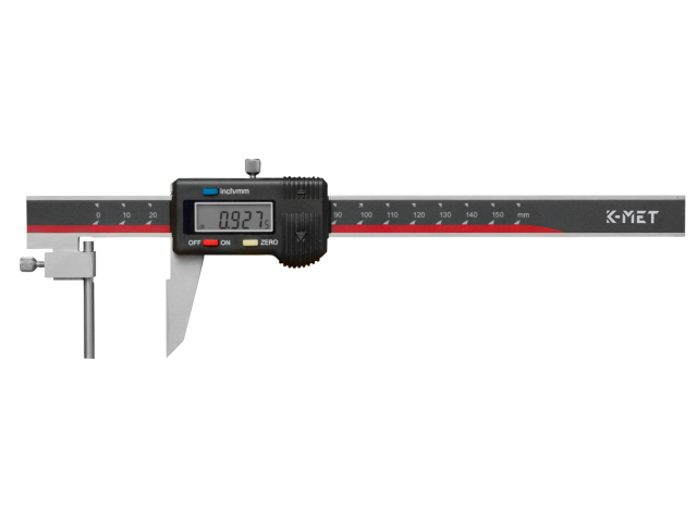 Digitální posuvné měřítko na měření síly trubek KINEX/K-MET 150 mm