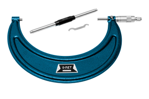 Mikrometr třmenový KINEX/K-MET 200-225 mm/0,01mm, ČSN 25 1420, DIN 863