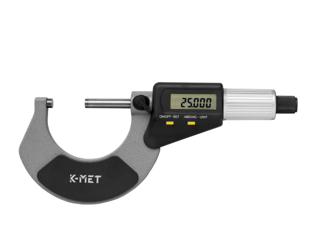 Digital Outside Micrometer KINEX/K-MET 50-75 mm, 0,001mm, DIN 863, IP 65