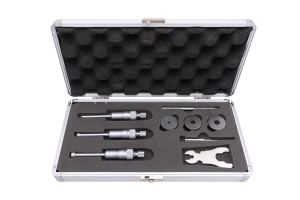 Sada třídotekových mikrometrů (dutinoměrů) KINEX/K-MET 6-12 mm, 0,001mm, DIN 863, IP 54