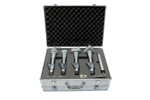Digital 3-point Internal Micrometer with Setting Ring KINEX/K-MET - set 50-100 mm, DIN 863, IP 54