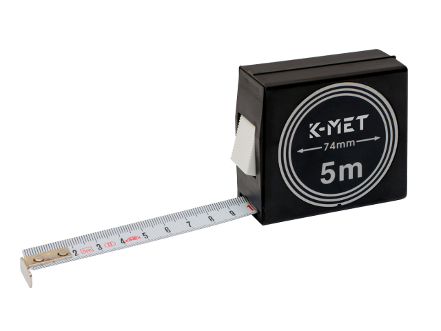Svinovací metr 5m, tř. přesnosti 2, ČSN 25 1141 (ČSN 25 1146)