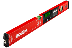Laser spirit level with digital inclinometer and Bluetooth interface SOLA RED 60 laser digital (71051001)