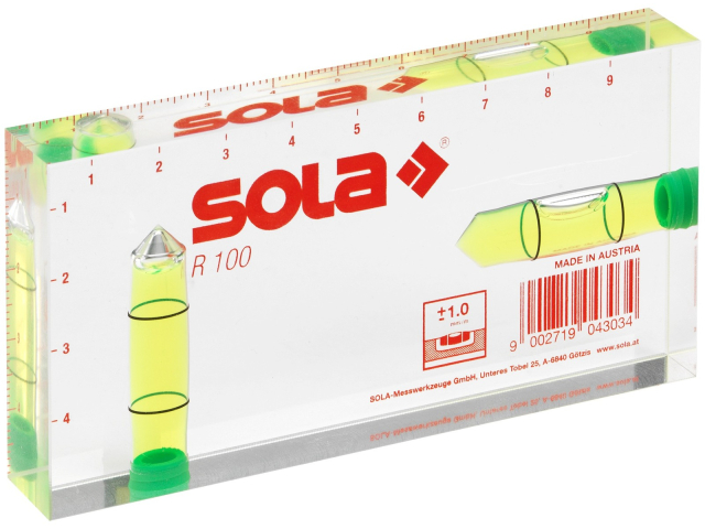 Kompaktní vodováha SOLA R 100 (01622101)