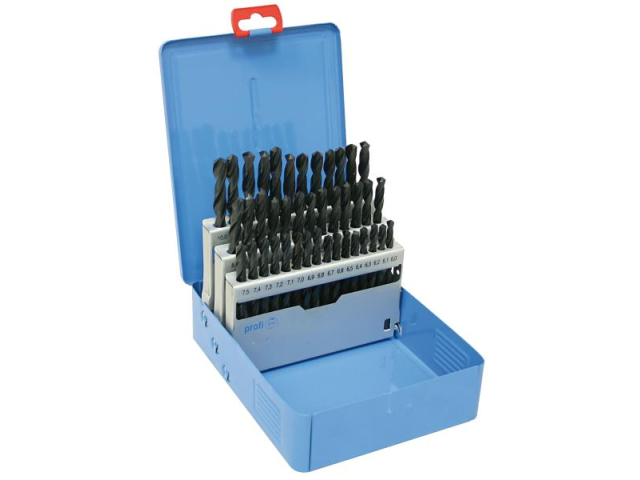 Sada vrtáků 41 dílná 4CZECH 6,00-10,00x0,1mm RNHSS pasivovaná, kovový box (SV1121RNHSS-41K)