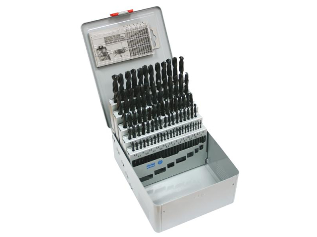 Sada vrtáků 91 dílná 4CZECH 1,00-10,00x0,1mm RNHSS pasivovaná, kovový box (SV1121RNHSS-91K)