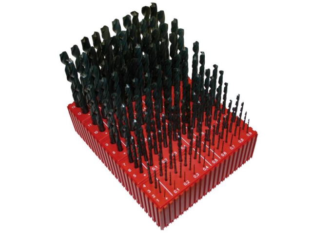 Sada vrtáků 130 dílná 4CZECH MODUL 1,00-13,90x0,1mm, RNHSS pasivovaná, stojánek (SV1121RNHSS-130P)