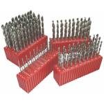 Sada vrtáků 130 dílů 4CZECH, MODUL 01,00-13,90x0,1mm CZ004 HSSCo5, stojánek (SV338RCZ004HSSCO5-130P)