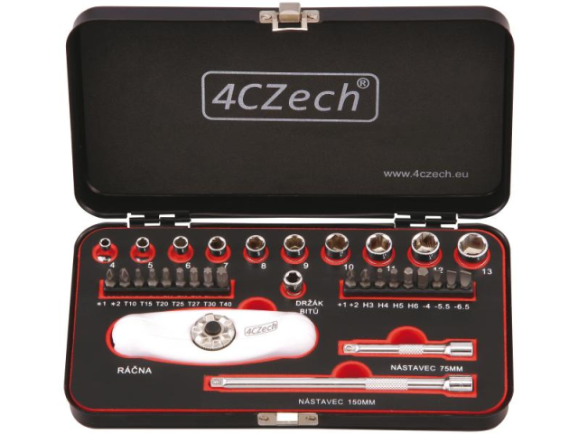 Socket set 4CZECH 1/2
