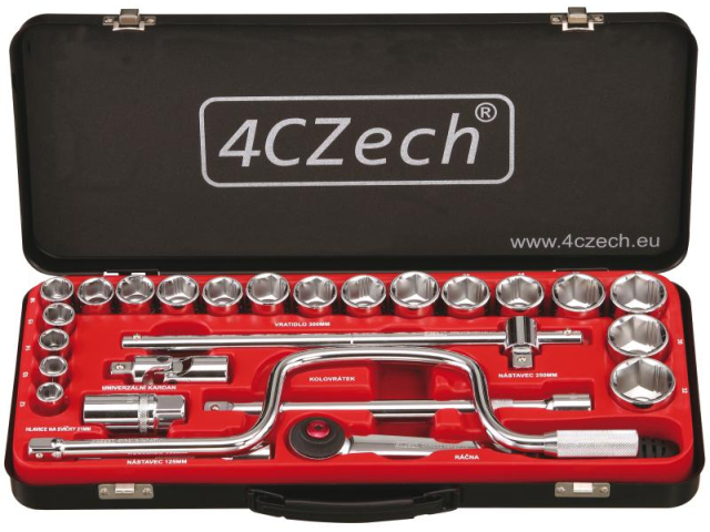 Socket set 4CZECH 1/2