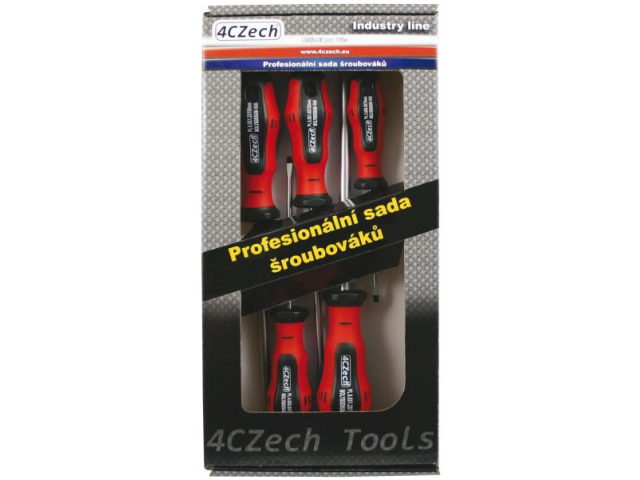 Screwdriver set PL 5pcs 4CZECH in paper box (4CZ-8558-60)