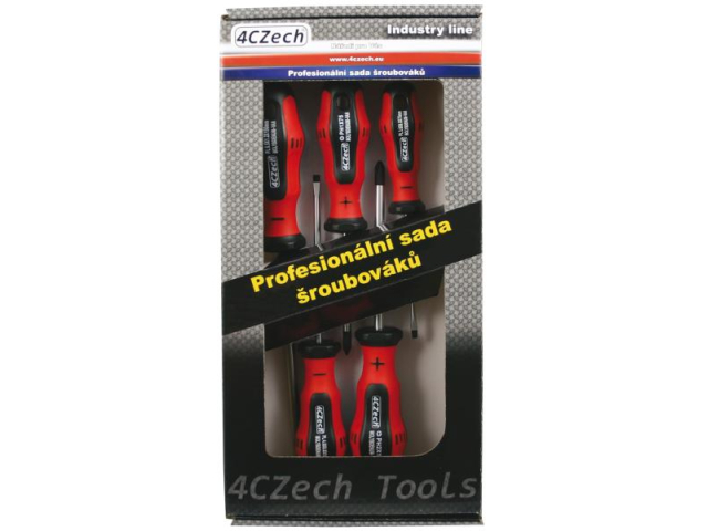 Sada šroubováků PL, PH 5-dílná 4CZECH, profi v kartonu (4CZ-8558-50)