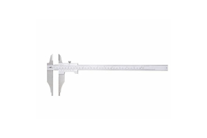Suwmiarka ze stali nierdzewnej z końcówkami nożowymi, bez precyzyjnej regulacji 1/10-1/20 500x150 mm HELIOS-PREISSER (0234508)