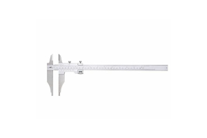 Suwmiarka ze stali nierdzewnej z końcówkami nożowymi, z precyzyjną regulacją 1/10-1/20 300x90 mm HELIOS-PREISSER (0235503)