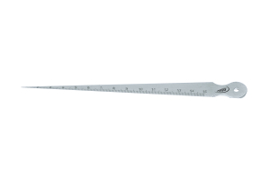 Tapered Hole Gauge Flat 1-15mm, 0,1mm (0600101)