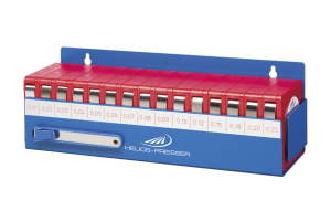 Set of Feeler Gauge Tapes in Wallholder 15 pcs, 0,01 - 0,25 mm (0611180)