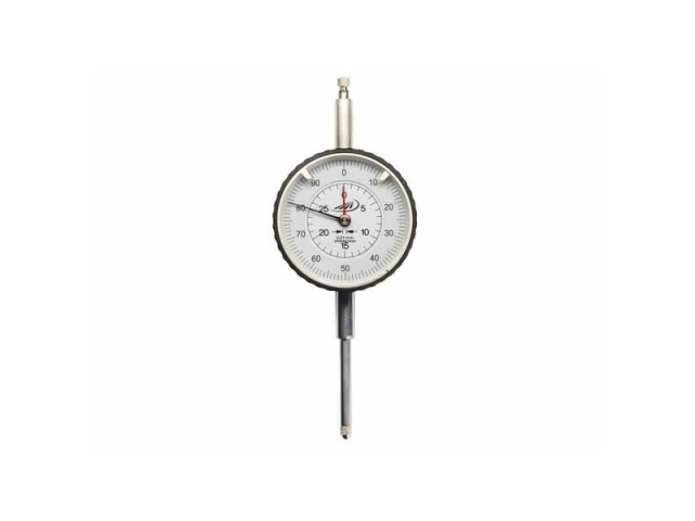 Dial indicator ø 58 mm with shock protection, reading 0.01 mm, range 50 mm HELIOS-PREISSER (0704110)