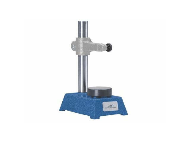 Dial gauge stand with fixed arm, surface ø 50 mm, max measuring height 100 mm HELIOS-PREISSER (0770102)