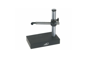 Stojánek pro úchylkoměr s pevným ramenem a závitovým sloupem max výška měření 220 mm stůl 150x200 mm HELIOS-PREISSER (0785108)