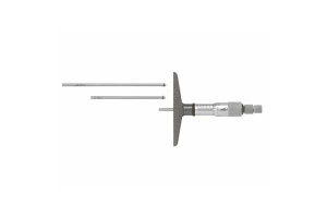 Mikrometrický hloubkoměr s výměnnými nástavci 0,01 mm 0-150x100 mm HELIOS-PREISSER (0882304)