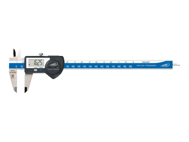 Digitální posuvné měřítko Helios Preisser, 200 mm, 0,01mm, DIN 862