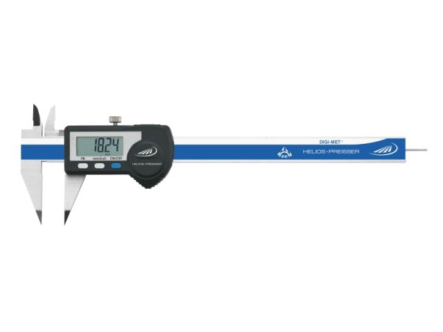 Digitální posuvné měřítko se špičatými čelistmi 0-150 mm, 0,01, 40 mm, IP67 (1326916)