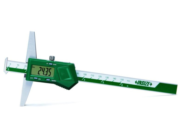 Digitální hloubkoměr s dvojitým nosem INSIZE 300mm/0,01mm (1144-300A)