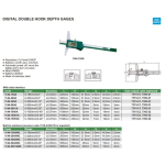 Digitální hloubkoměr s dvojitým nosem INSIZE 500mm/0,01mm (1144-5001A)
