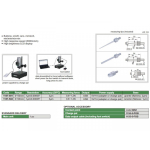 Precision Digital Dial Gauge with Stand 0-50 mm and Ceramic Base INSIZE (1157-502)