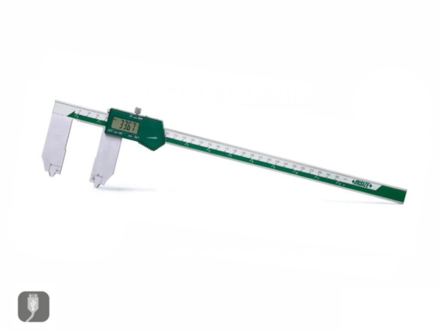 Digital Caliper 10-300/0.01 mm for Flange Groove Measurement INSIZE (1179-300)