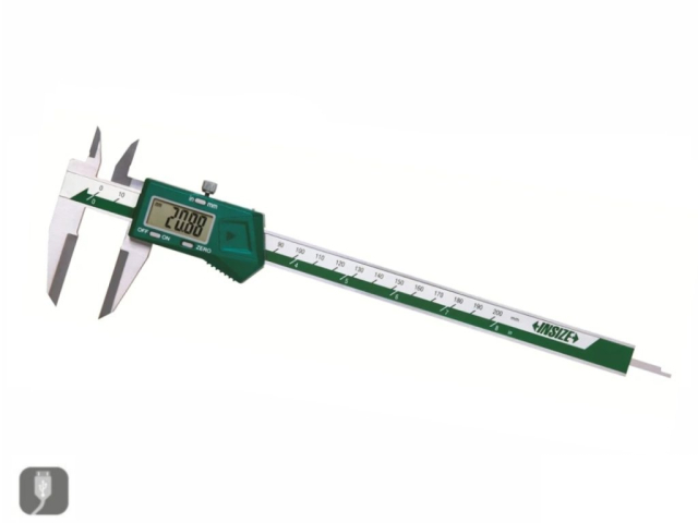 Digital Caliper 0-200/0.01 mm with Blade Lower Jaws INSIZE (1532-200)
