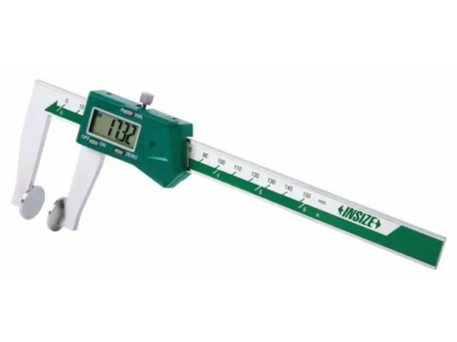 Digitální posuvné měřítko s talířovými doteky INSIZE 150/0,01 mm (1533-150)
