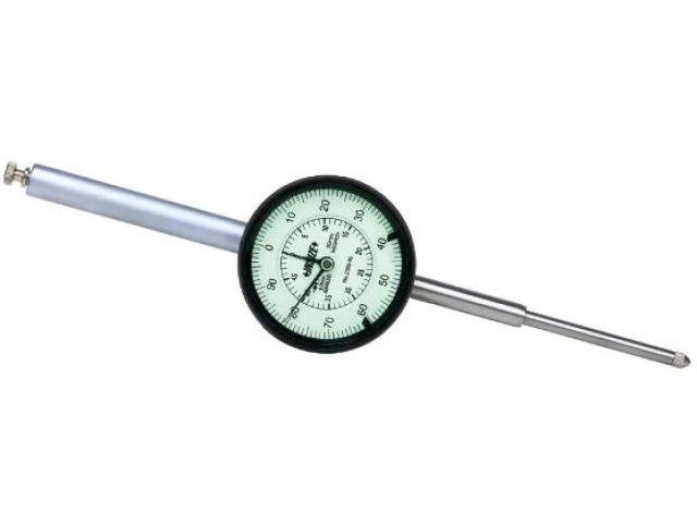 Číselníkový úchylkoměr INSIZE, analogový úchylkoměr 80mm/0,01mm (2309-80D)