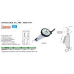 Páčkový úchylkoměr s velkým rozsahem INSIZE 1,6mm/0,01mm (2386-16A)