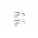 Point Micrometer with Pointed Anvils 0-25/0.01 mm, Type B INSIZE (3230-25BA)