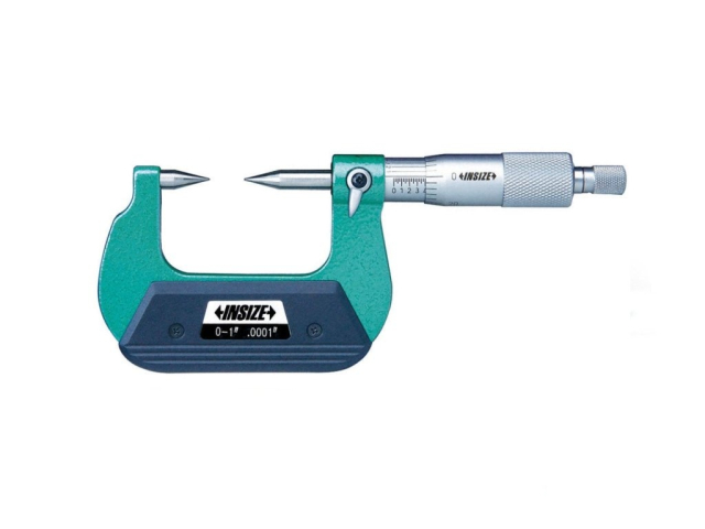 Mikrometer so špicatými meracími plochami 50-75/0,01 mm, typ A INSIZE (3230-75A)